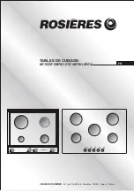 Preview for 2 page of ROSIERES PLV6S User Instructions