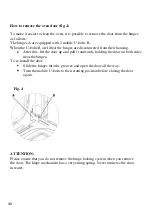 Preview for 42 page of ROSIERES RDCF 43 MIN Use And Maintenance Instructions