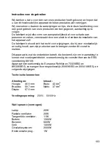 Preview for 105 page of ROSIERES RDCF 43 MIN Use And Maintenance Instructions