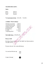 Preview for 47 page of ROSIERES RFE9163/1MIN Use And Maintenance Instructions