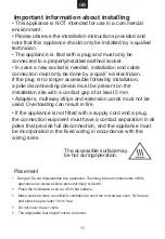 Preview for 12 page of ROSIERES RFV 470X User Instructions