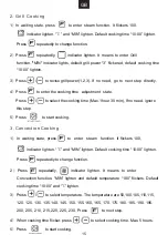 Preview for 16 page of ROSIERES RFV 470X User Instructions