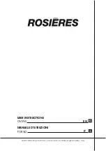 Preview for 1 page of ROSIERES RFZ317IPNI User Instructions