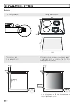 Preview for 30 page of ROSIERES RGI 622 Instructions For Using And Installing