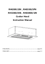 Preview for 1 page of ROSIERES RHG580/1IN Instruction Manual