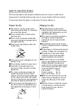 Preview for 4 page of ROSIERES RHG580/1IN Instruction Manual