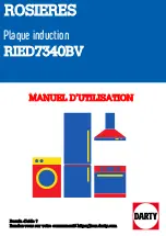 ROSIERES RIED7340BV Instructions For Use And Installation preview