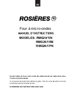 Preview for 21 page of ROSIERES RMG20/1IN User Instructions