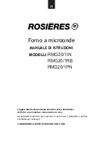 Preview for 41 page of ROSIERES RMG20/1IN User Instructions