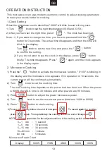 Preview for 14 page of ROSIERES RMGO440X User Instructions