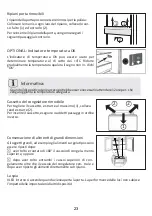 Предварительный просмотр 23 страницы ROSIERES RN4D 8194 GN User Manual