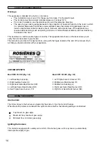 Preview for 16 page of ROSIERES RTE 753 SF Instruction Booklet