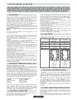 Preview for 6 page of ROSIERES RTL 604 Series User Instructions