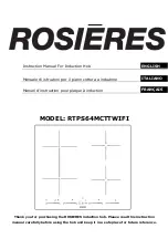 Preview for 1 page of ROSIERES RTPS64MCTTWIFI Instruction Manual