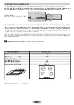 Preview for 2 page of ROSIERES RTV 640 PL Instructions For Use And Installation