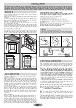 Preview for 8 page of ROSIERES RTV 640 PL Instructions For Use And Installation