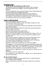 Preview for 3 page of ROSIERES RVSD9800PN Installation And User Manual