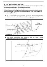 Preview for 5 page of ROSIERES RVSD9800PN Installation And User Manual