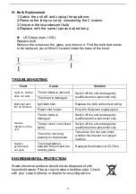 Preview for 10 page of ROSIERES RVSD9800PN Installation And User Manual