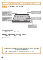 Preview for 20 page of ROSIERES TC 04 Instruction For The Installation And Operation