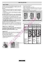 Preview for 7 page of ROSIERES TRIPLE 10 G Instructions For Use And Installation