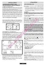 Preview for 8 page of ROSIERES TRIPLE 10 G Instructions For Use And Installation