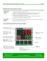 Предварительный просмотр 8 страницы ROSITEK RMP2 User Manual And Troubleshooting