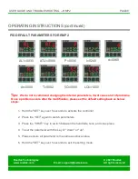 Предварительный просмотр 9 страницы ROSITEK RMP2 User Manual And Troubleshooting