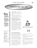 Preview for 7 page of Rosito BisanI Synchro 2gr Instructions For Use Manual