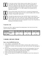 Предварительный просмотр 11 страницы Rosle 25425 User'S Manual And Care Instructions