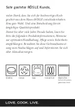 Preview for 2 page of RÖSLE 91966 Instructions Manual