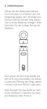 Preview for 5 page of RÖSLE Dual Speed Manual