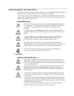 Предварительный просмотр 3 страницы Ross ADA-8501 User Manual