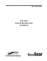 Ross AFR-7812C User Manual preview