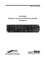 Ross HDC-8222A User Manual предпросмотр