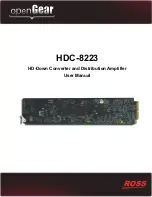 Ross HDC-8223 User Manual предпросмотр