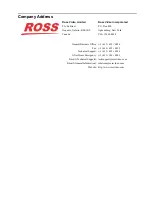 Предварительный просмотр 7 страницы Ross HDC-8223 User Manual