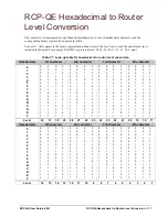 Preview for 67 page of Ross NK Routing Systems RCP-QE User Manual