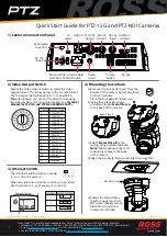 Предварительный просмотр 1 страницы Ross PTZ-12G Quick Start Manual