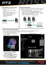 Предварительный просмотр 2 страницы Ross PTZ-12G Quick Start Manual