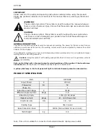 Предварительный просмотр 2 страницы Ross RXT150E General Instructions Manual