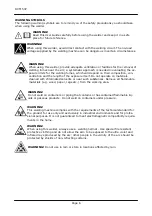 Preview for 6 page of Ross RXT150P Installation, Use And Maintenance Manual