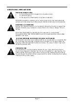 Preview for 6 page of Ross RXT170P Operating Instructions Manual