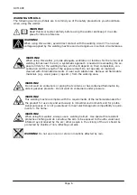 Preview for 6 page of Ross RXT180E General Instruction For Installation Use And Maintenance