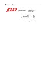 Предварительный просмотр 7 страницы Ross SRG-4400 User Manual