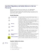 Предварительный просмотр 3 страницы Ross Synergy MD Engineering Manual