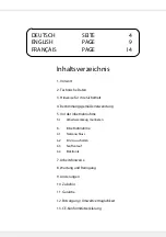 Preview for 4 page of Rosset Technik MAX 82 Operating Instructions Manual