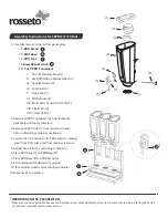 rosseto EZPRO 2 Assembly Instructions preview