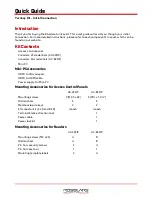 Preview for 1 page of Rosslare AC-225? AC-225IP? AC-225U Quick Manual