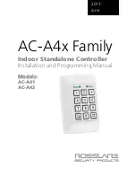 Rosslare AC-A41 Installation And Programming Manual preview